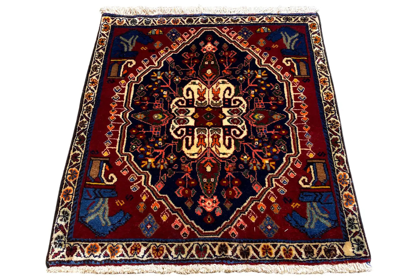 Poshti - Qashqai (64x60cm) - German Carpet Shop