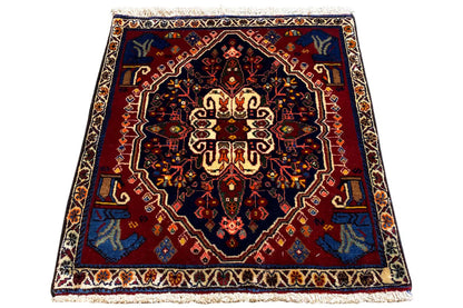 Poshti - Qashqai (64x60cm) - German Carpet Shop
