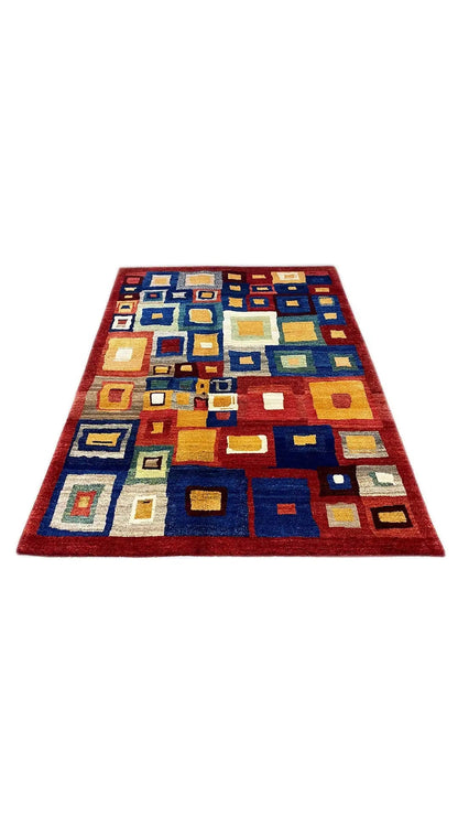  Gabbeh - (150x197 cm) - Premium Gabbeh from German Carpet Shop - Just €990! Shop now at German Carpet Shop