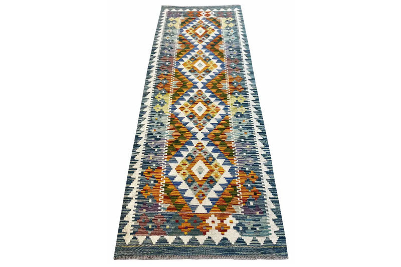 Kelim Afghan Läufer - (181x62cm) - German Carpet Shop