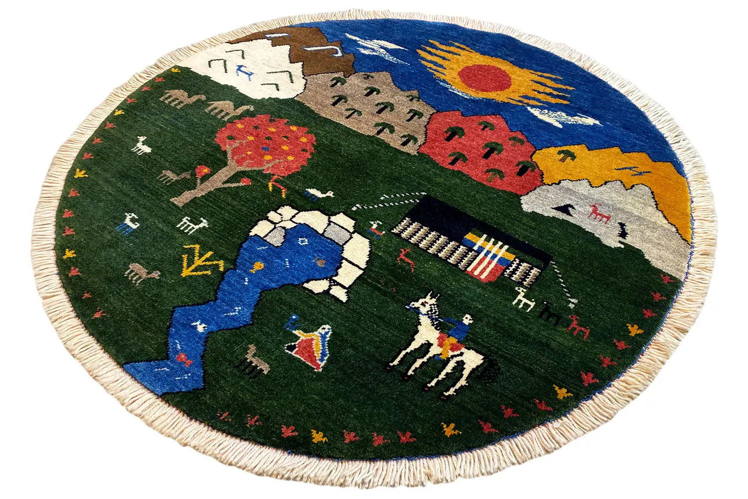 Gabbeh - (96x96cm) - German Carpet Shop