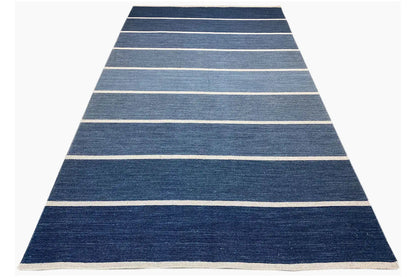 Moderne Kelim - Samak (244x152 cm) - German Carpet Shop