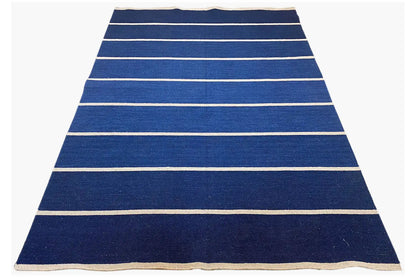 Moderne Kelim - Samak (244x152cm) - German Carpet Shop