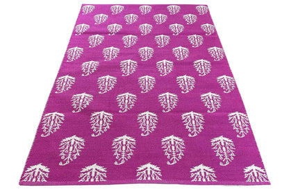 Moderne Kelim - Samak 06 Violet - German Carpet Shop