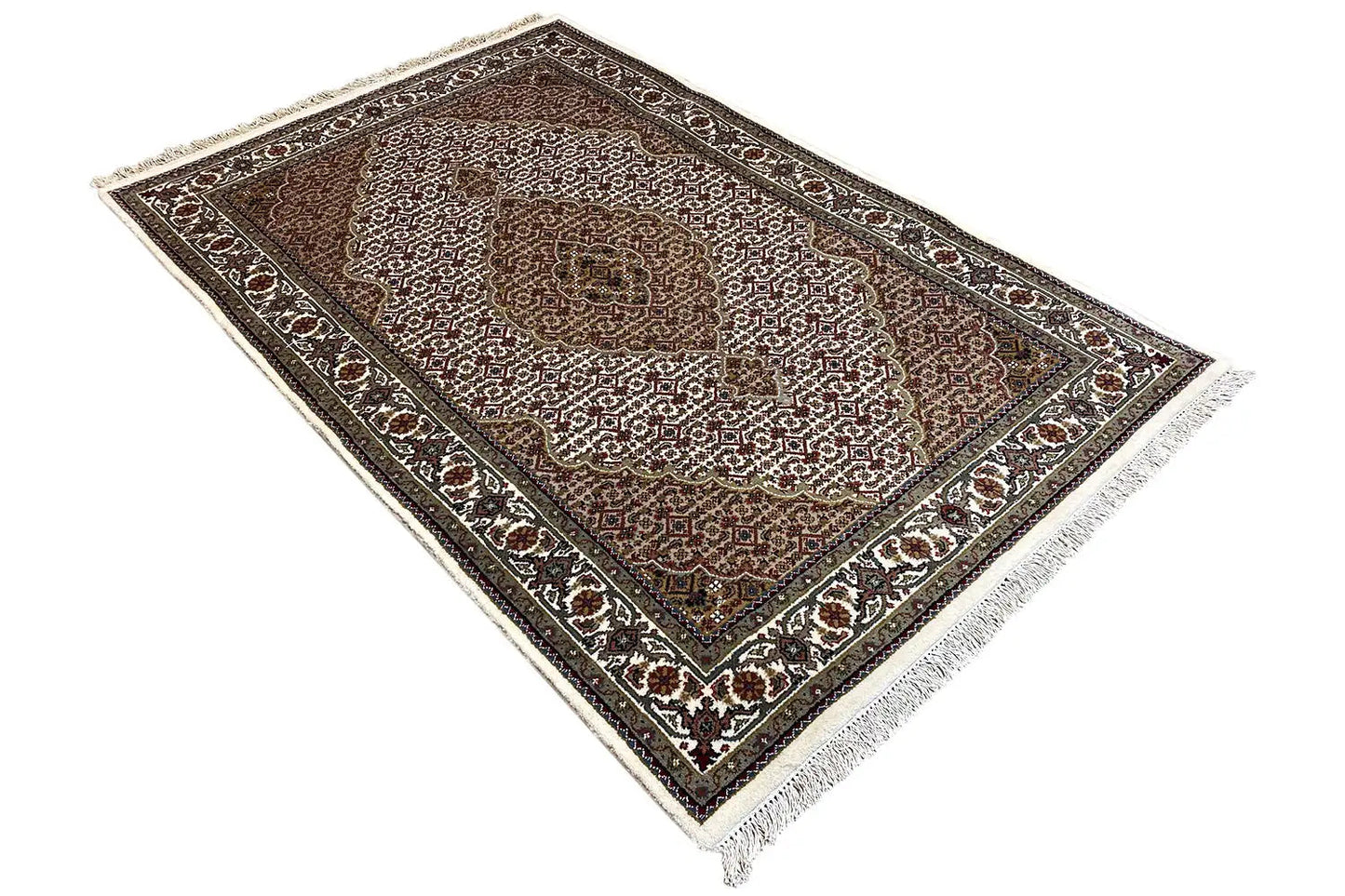Indo Täbriz Teppich - (181x120cm) - German Carpet Shop