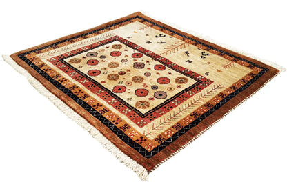 Qashqai Exklusiv 303649 - (90x79cm) - German Carpet Shop