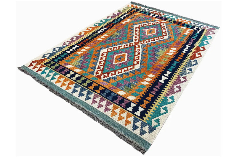 Kelim Afghan - (150x101cm) - German Carpet Shop
