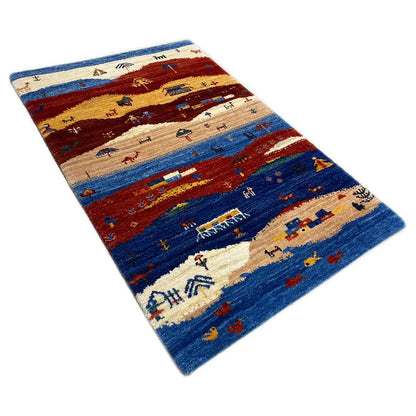 Gabbeh - Lori (90x59cm) - German Carpet Shop