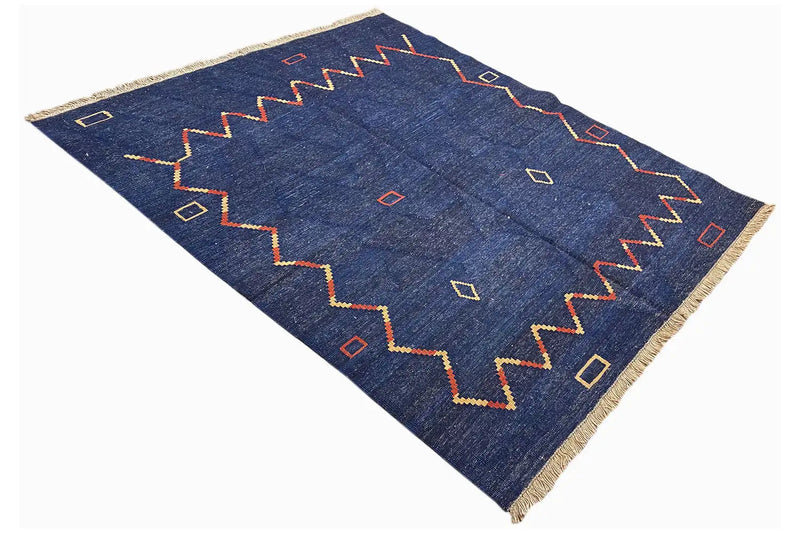 Kilim Qashqai - (143x124cm) - German Carpet Shop
