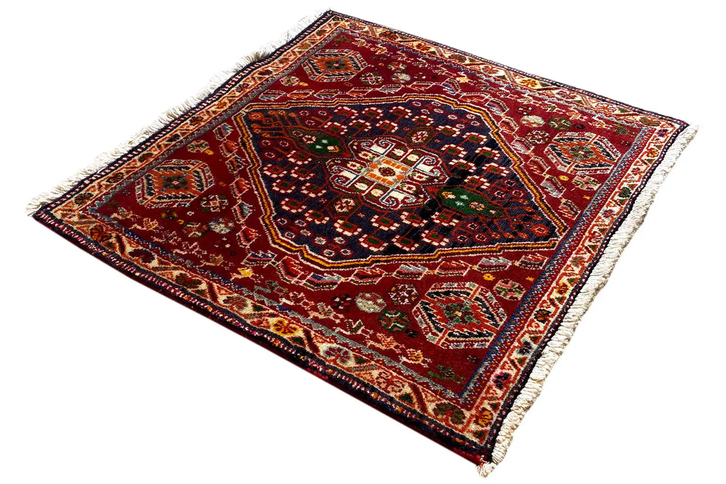  Poshti - Qashqai (64x62cm) - Premium Teppich from German Carpet Shop - Just €130! Shop now at German Carpet Shop