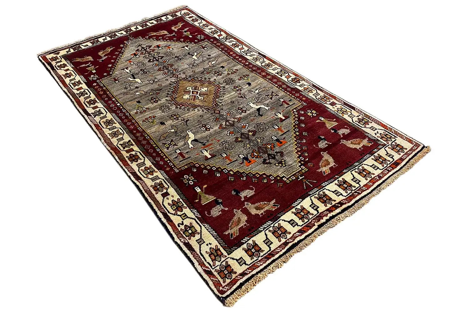 Löwen Gabbeh - 8974991 (213x122cm) - German Carpet Shop
