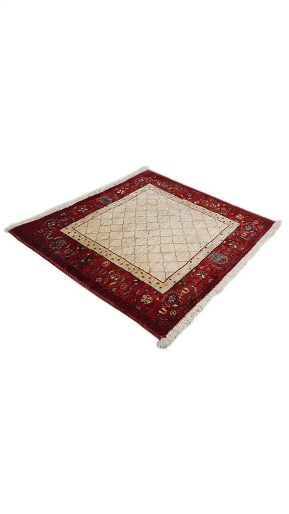  Qashqai Exklusiv (68x60 cm) - Premium Teppich from German Carpet Shop - Just €249! Shop now at German Carpet Shop