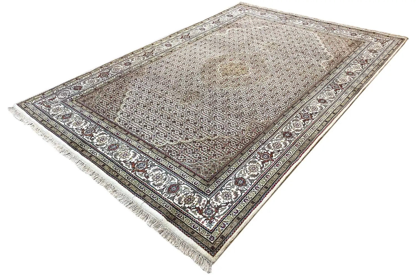 Indo Täbriz Teppich - (293x201cm) - German Carpet Shop