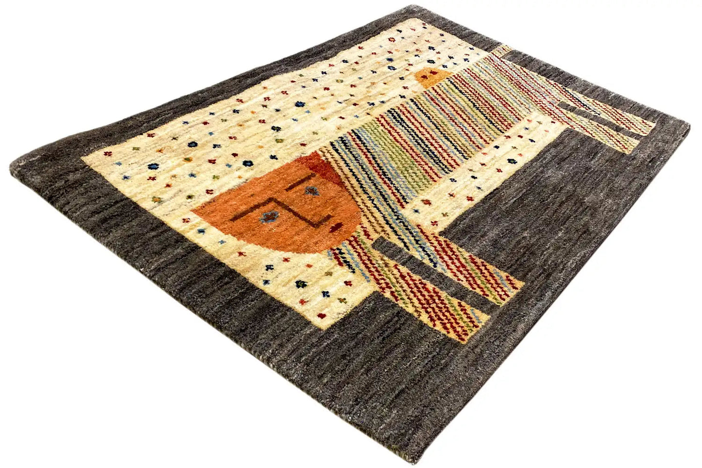  Gabbeh Lori - (100x66cm) - Premium Teppich from German Carpet Shop - Just €249! Shop now at German Carpet Shop