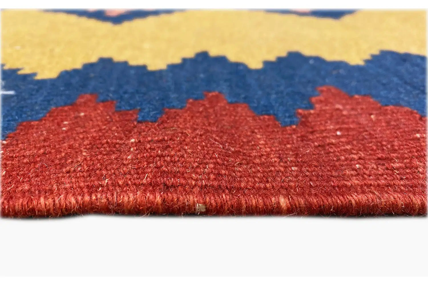  Kilim Qashqai  - 802420 (88X58 cm) - Premium Kelim from German Carpet Shop - Just €75! Shop now at German Carpet Shop