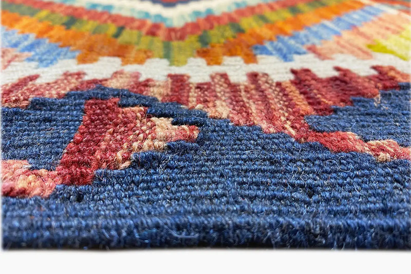Kelim Afghan Läufer - (289x81cm) - German Carpet Shop