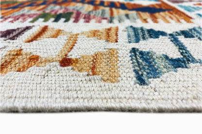 Kelim Afghan - (145x99cm) - German Carpet Shop