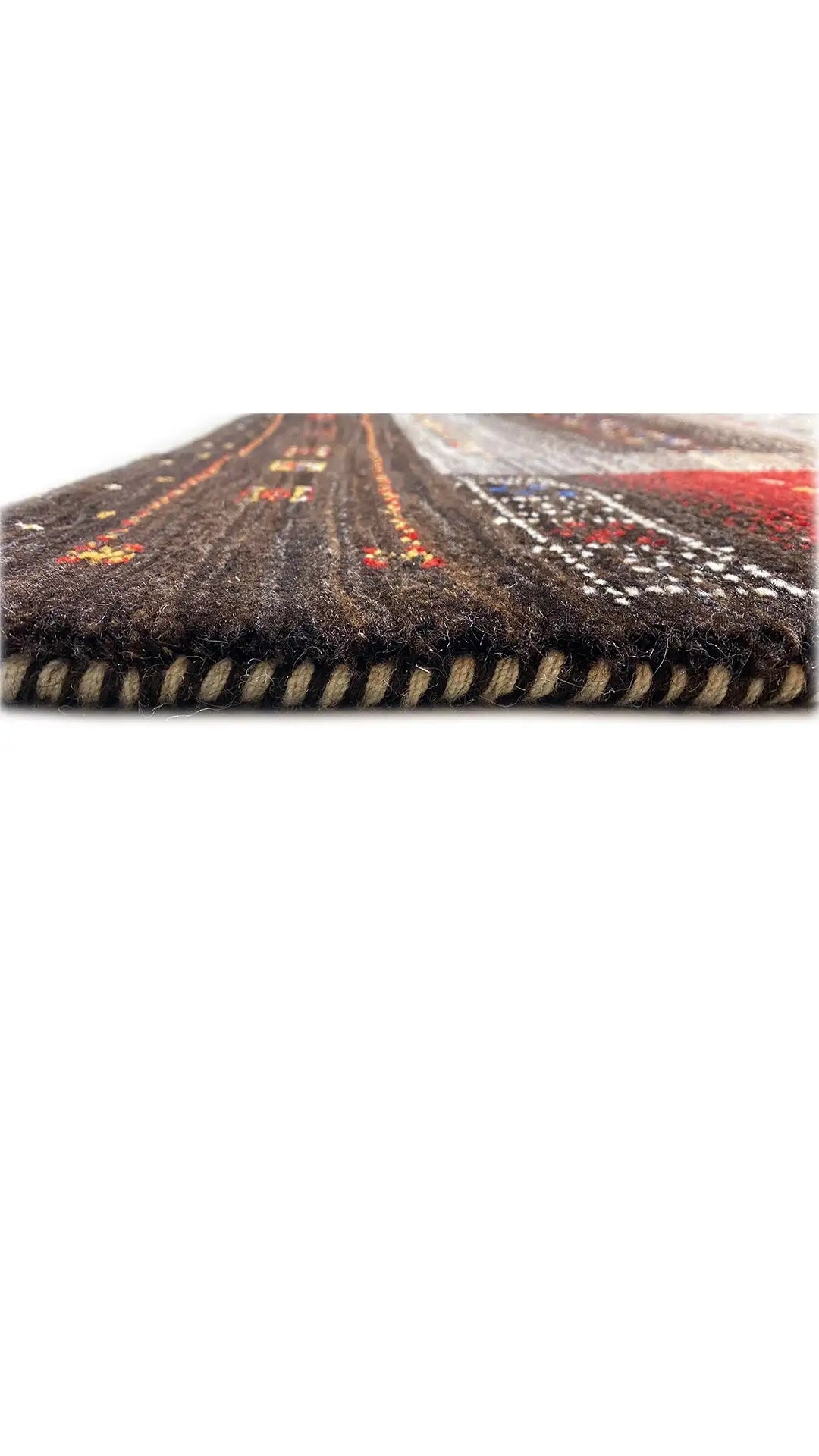  Gabbeh - (197x138 cm) - Premium Gabbeh from German Carpet Shop - Just €990! Shop now at German Carpet Shop