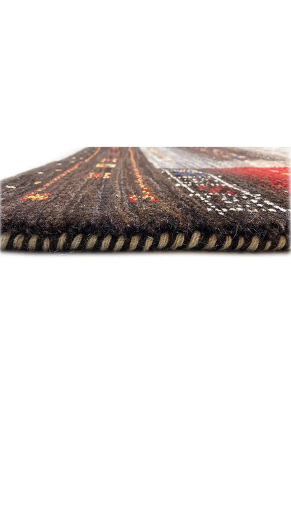  Gabbeh - (197x138 cm) - Premium Gabbeh from German Carpet Shop - Just €990! Shop now at German Carpet Shop