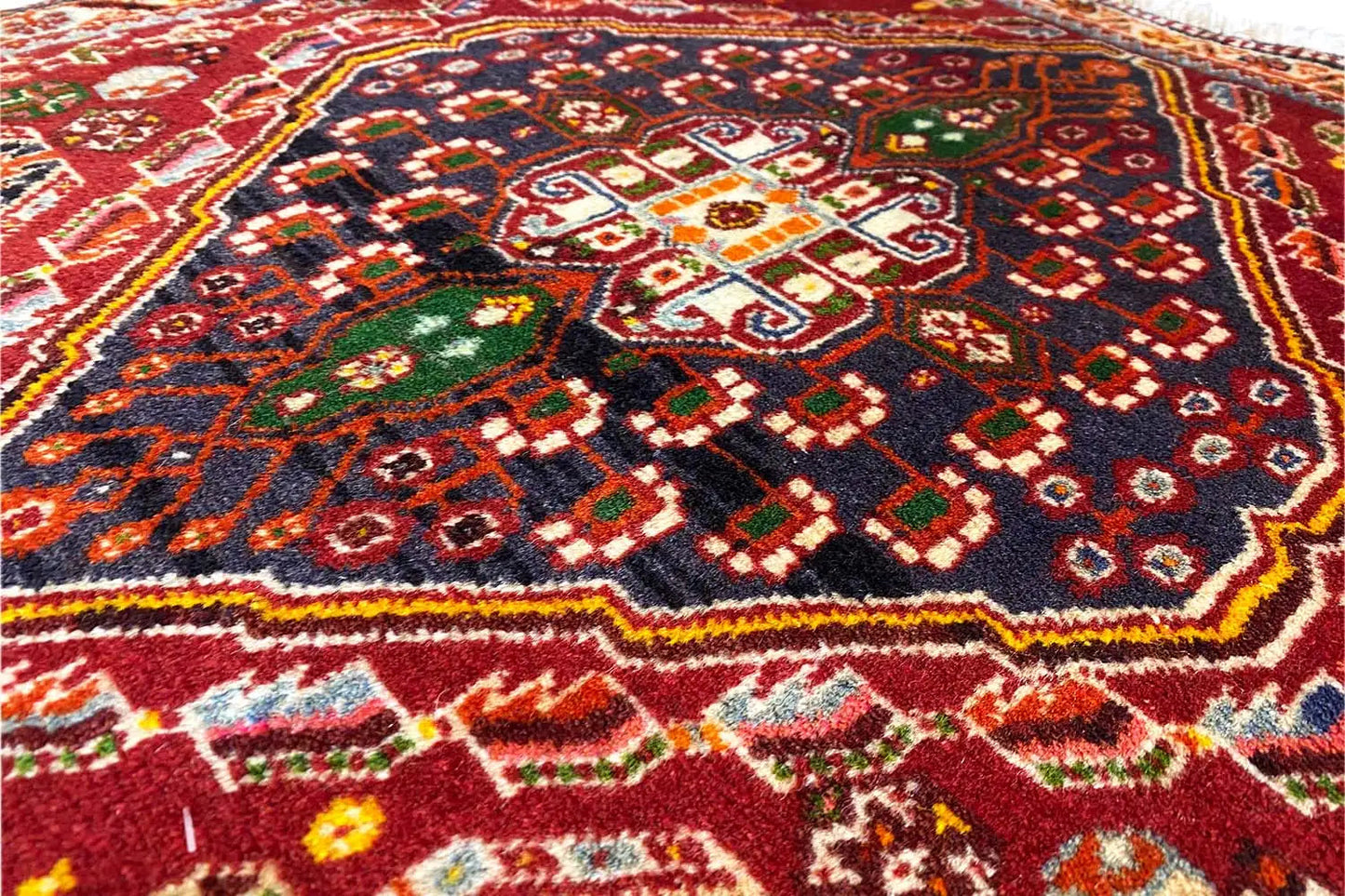 Poshti - Qashqai (64x62cm) - German Carpet Shop