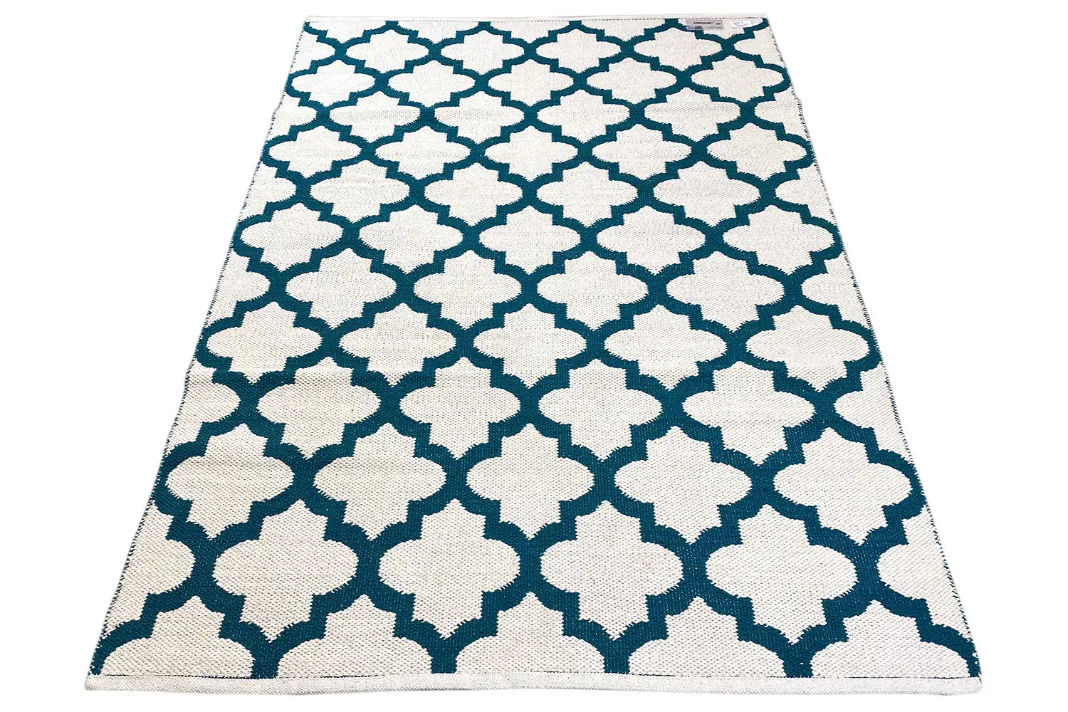 Moderner Kelim - Samak 03 Green - German Carpet Shop