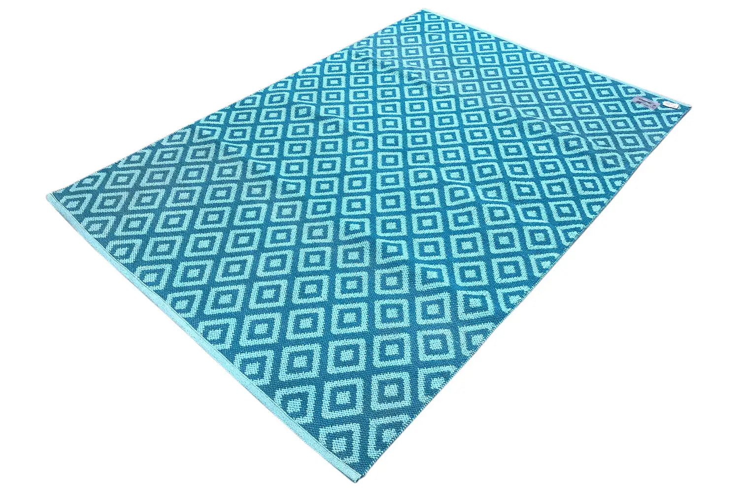 Moderner Kelim - Samak 04 Blue - German Carpet Shop