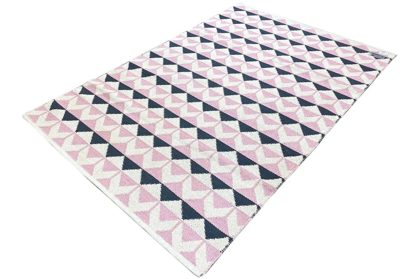 Moderne Kelim - Samak 05 Pink - German Carpet Shop