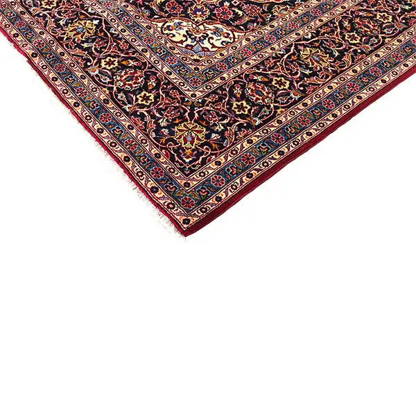 Keshan - Rot (359x248cm) - German Carpet Shop