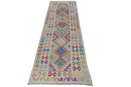  Kelim - Afghan (289x86 cm) - Premium Kelim from German Carpet Shop - Just €189! Shop now at German Carpet Shop