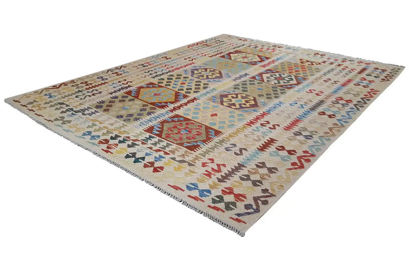 Kelim - Afghan (252x198cm) - German Carpet Shop