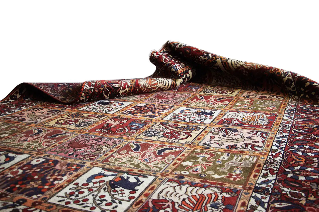  Bakhtiari Teppiche (277x210cm) - Premium Teppich from German Carpet Shop - Just €1490! Shop now at German Carpet Shop