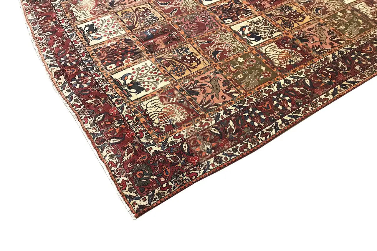  Bakhtiari Teppiche (277x210cm) - Premium Teppich from German Carpet Shop - Just €1490! Shop now at German Carpet Shop