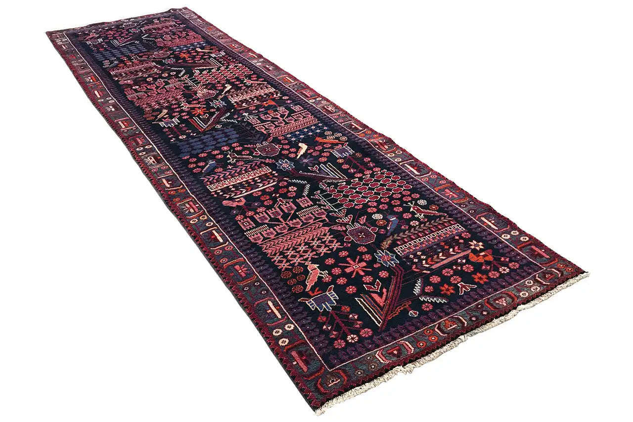 Hamadan - Läufer (379x112 cm) - German Carpet Shop