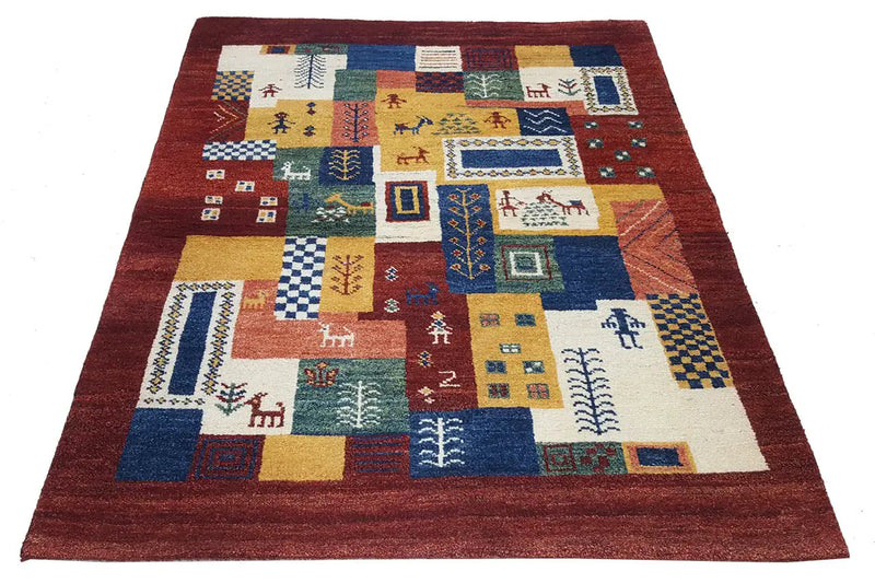 Gabbeh Luri - 3956 (150x119cm) - German Carpet Shop