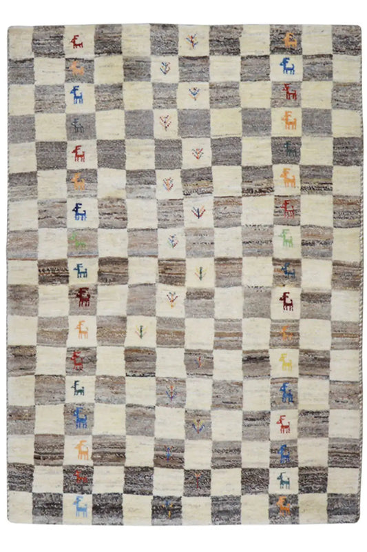 Gabbeh - 9500000 (163x116cm) - German Carpet Shop