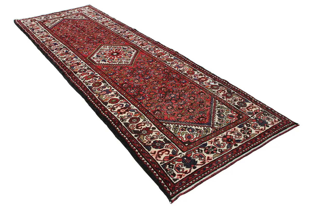  Hamadan - Läufer (353x118cm) - Premium Teppich from German Carpet Shop - Just €399! Shop now at German Carpet Shop