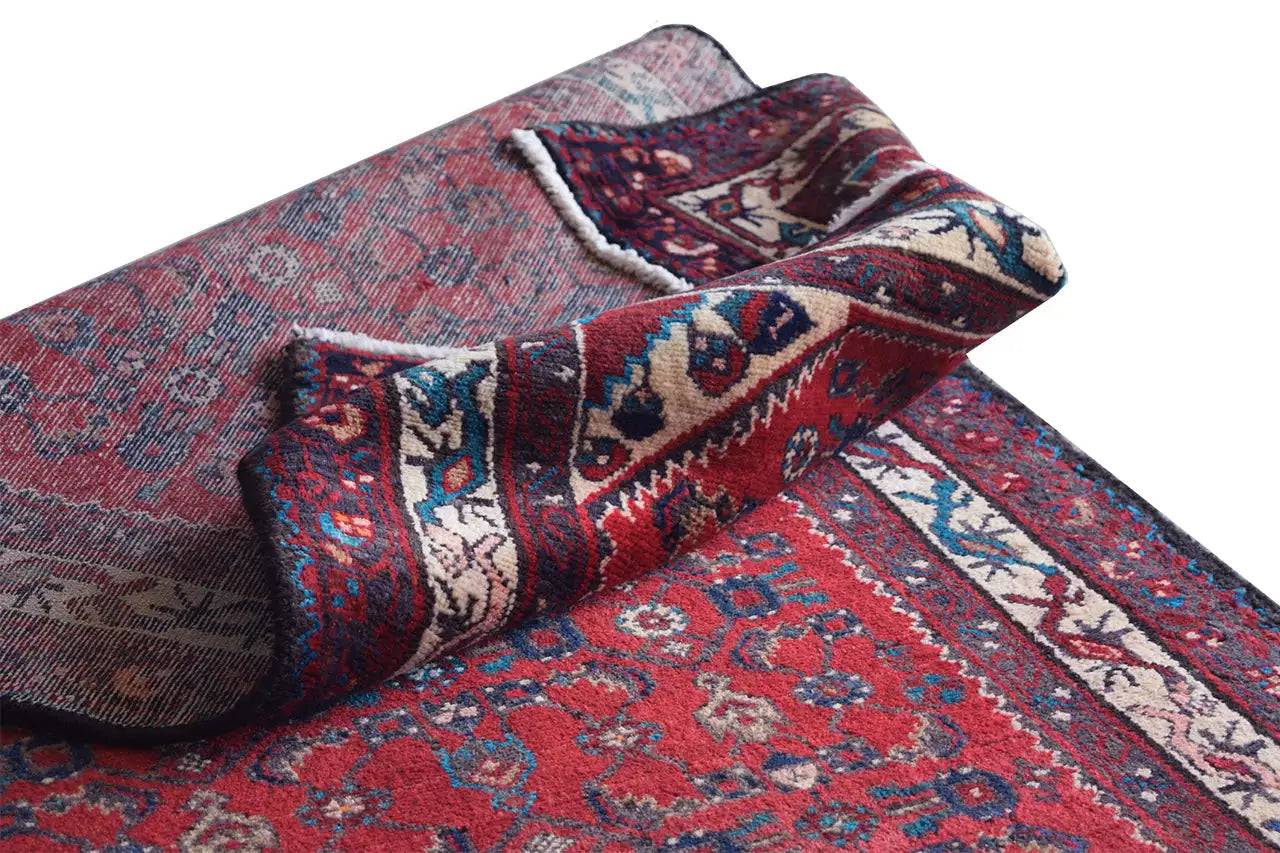  Hamadan - Läufer (306x98cm) - Premium Teppich from German Carpet Shop - Just €249! Shop now at German Carpet Shop