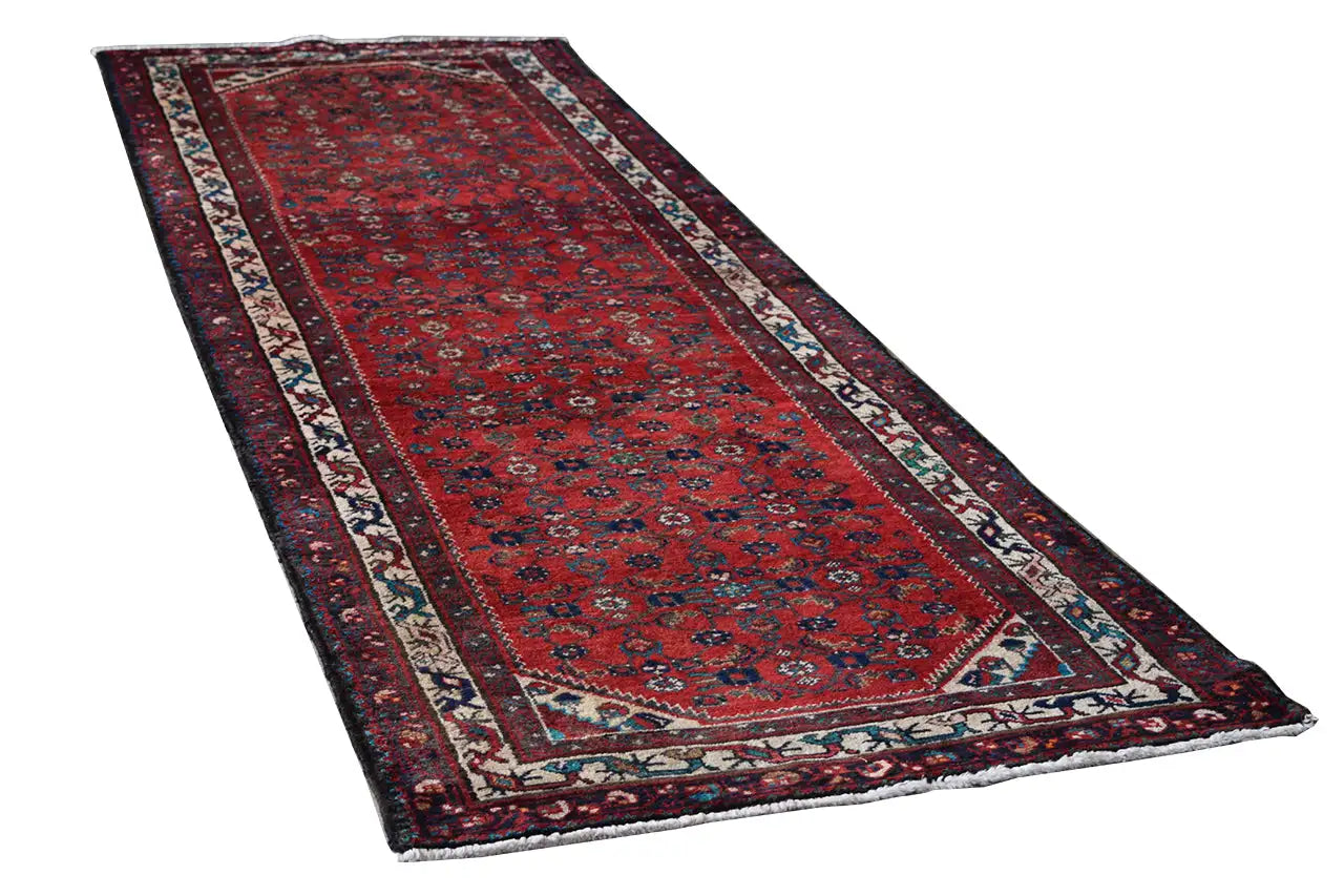  Hamadan - Läufer (306x98cm) - Premium Teppich from German Carpet Shop - Just €249! Shop now at German Carpet Shop