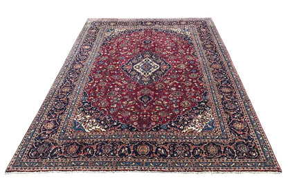 Keshan - Rot (400x288 cm) - German Carpet Shop