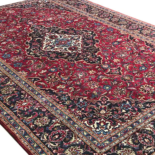 Keshan - Rot (297x201 cm) - German Carpet Shop