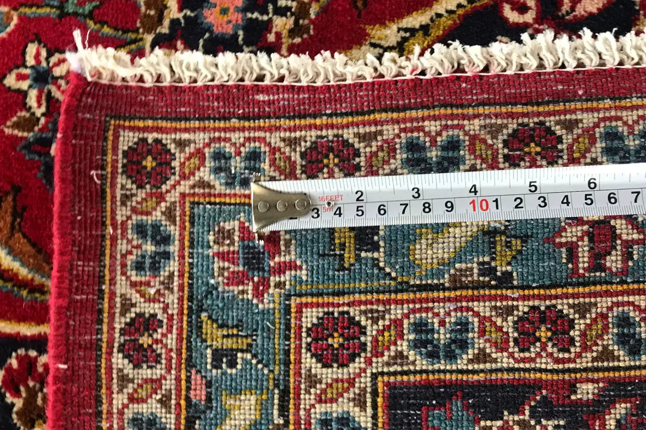 Keshan - Rot (353x247 cm) - German Carpet Shop