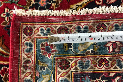 Keshan - Rot (353x247 cm) - German Carpet Shop