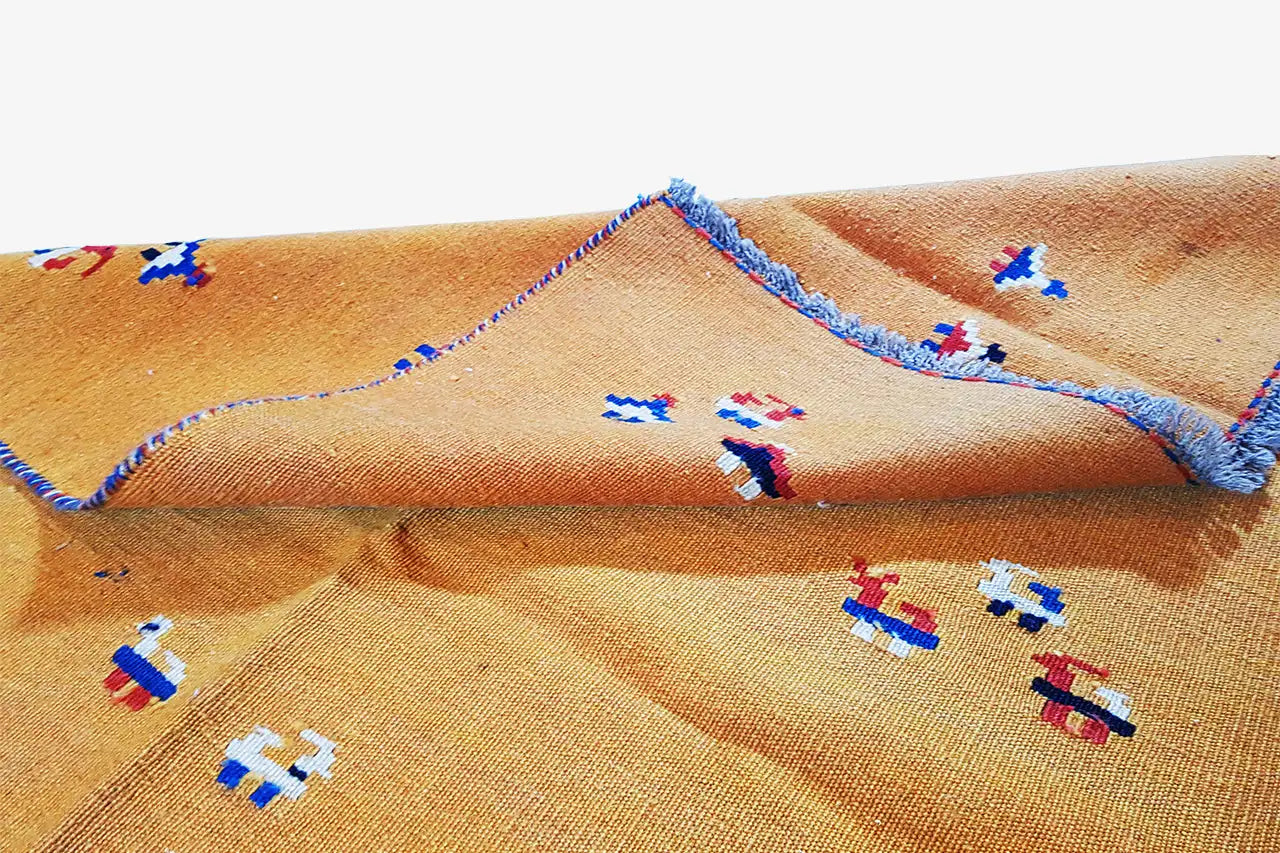  Kilim Qashqai -2124 (150x100 cm) - Premium Kelim from German Carpet Shop - Just €110! Shop now at German Carpet Shop