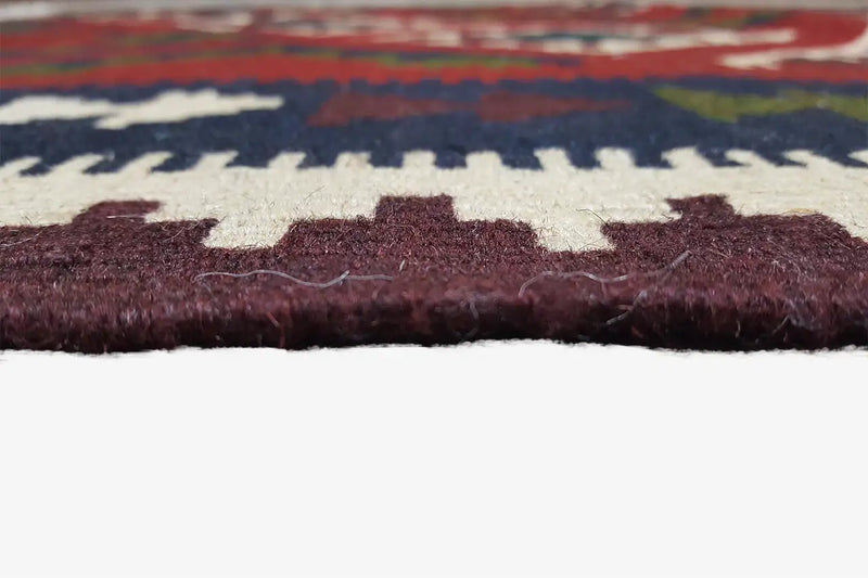 Kilim Qashqai - Multicolor 20PL 150x105cm - German Carpet Shop