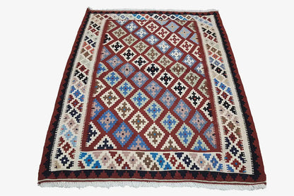 Kilim Qashqai - Multicolor 21PL 151x114 cm - German Carpet Shop
