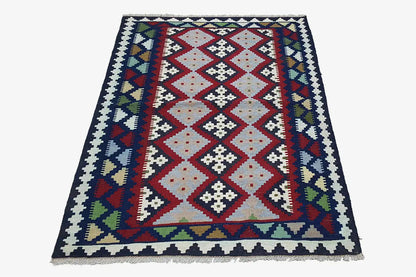 Kilim Qashqai - Multicolor 24PL 148x104 cm - German Carpet Shop