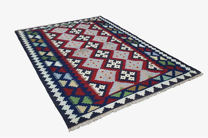 Kilim Qashqai - Multicolor 24PL 148x104 cm - German Carpet Shop