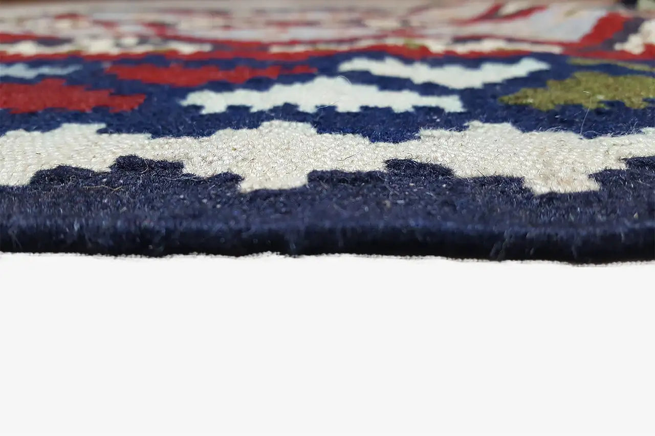Kilim Qashqai - Multicolor 24PL 148x104 cm - German Carpet Shop