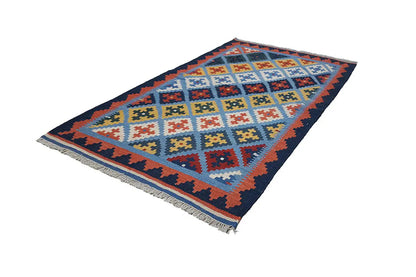 Kilim Qashqai - Multicolor - (161x90 cm) - German Carpet Shop