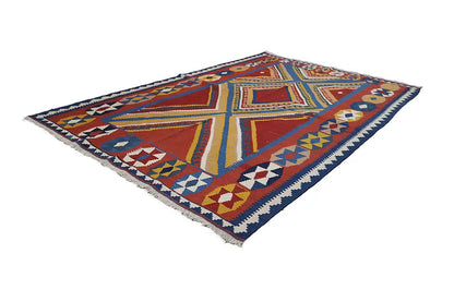  Kilim Qashqai  - 802411 (230x153 cm) - Premium Kelim from German Carpet Shop - Just €349! Shop now at German Carpet Shop